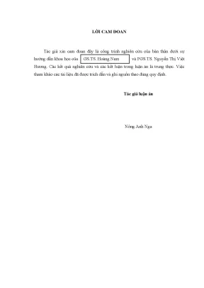 Luận án tiến sĩ văn hóa gia đình của người tày ở tỉnh cao bằng