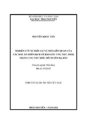 2 tóm tắt luận án tiến sĩ tiếng việt ncs nguyễn khắc tấn