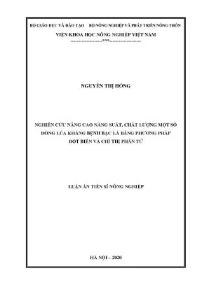 Toàn văn luận án ncs nguyễn thị hồng