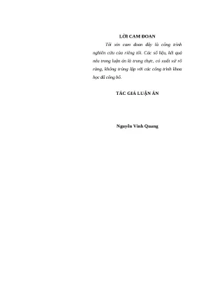 Luận án tiến sĩ giáo dục đạo đức nghề nghiệp cho học viên các trường cao đẳng đại học ngành quân y trong bối cảnh kinh tế thị trường