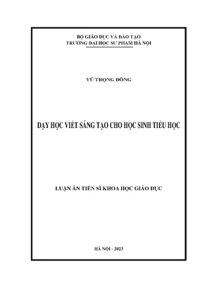 Vũ trọng đông luận án