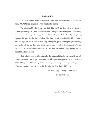 Luận văn thạc sĩ giải pháp tăng cường quản lý chi phí trong giai đoạn thực hiện dự án đầu tư công trình xây dựng áp dụng cho dự án xử lý khẩn cấp sạt lở bờ hữu sông đáy từ trường cơ yếu đến cầu hồng phú thành phố phủ lý tỉnh hà nam