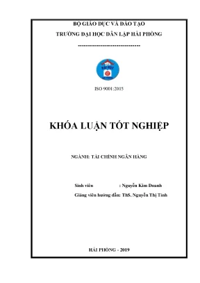 Luận văn nâng cao hiệu quả công tác tín dụng