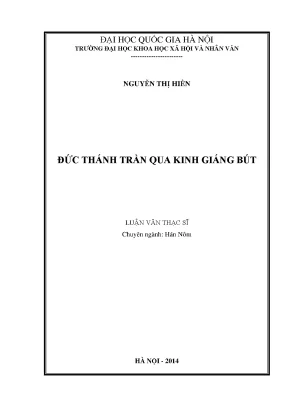 Luận văn hán nôm ngôn ngữ học kinh giáng bút