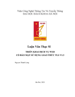 Triển khai dịch vụ web có bảo mật sử dụng giao thức tls v1 3 luận văn thạc sĩ