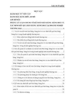 Luận văn tốt nghiệp hoàn thiện kế toán bán hàng hàng hoá và xác định kết quả bán hàng hàng hoá tại công ty cổ phần hoá dầu petrolimex