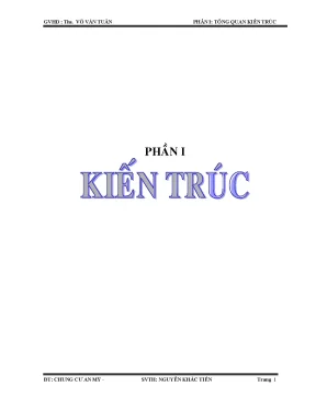 Luận văn thiết kế chung cư an mỹ