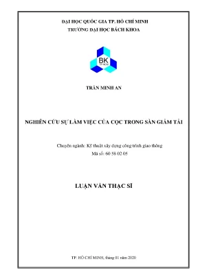Luận văn thạc sĩ kỹ thuật xây dựng nghiên cứu sự làm việc của cọc trong sàn giảm tải