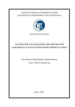 Luận văn automated localization and repair for variability faults in software product lines