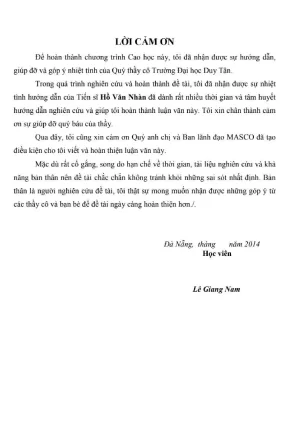 Luận văn thạc sĩ hoàn thiện công tác tuyển dụng nhân lực tại công ty cổ phần dịch vụ hàng không sân bay đà nẵng