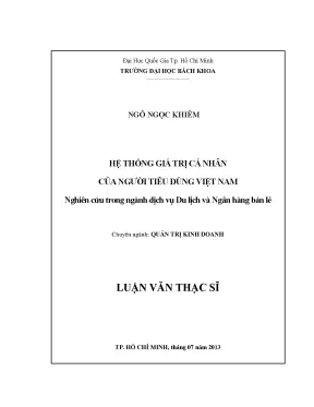 Luận văn thạc sĩ quản trị kinh doanh hệ thống giá trị cá nhân của người tiêu dùng việt nam nghiên cứu trong ngành dịch vụ du lịch và ngân hàng bán lẻ