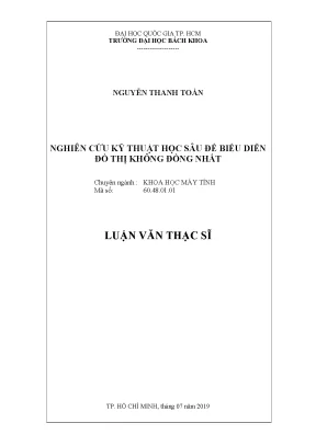 Luận văn thạc sĩ khoa học máy tính nghiên cứu kỹ thuật học sâu để biểu diễn đô thị không đồng nhất