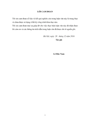 Luận văn thạc sĩ quản lý tài nguyên và môi trường hoàn thiện công tác quản lý ô nhiễm môi trường trong lĩnh vực giao thông vận tải đường thủy nội địa của cục đường thủy nội địa việt nam tại khu vực miền bắc