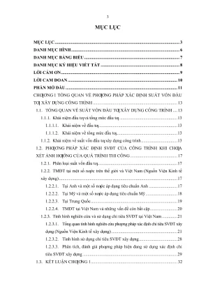 Luận văn thạc sĩ quản lý xây dựng xây dựng phương pháp xác định xuất vốn đầu tư xây dựng công trình có xét các yếu tố ảnh hưởng trong quá trình thi công áp dụng cho khu công nghiệp long thành