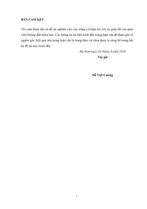 Luận văn thạc sĩ quản lý xây dựng hoàn thiện công tác quản lý dự án đầu tư xây dựng công trình tại ban quản lý dự án vùng phân lũ hữu đáy tỉnh hà nam