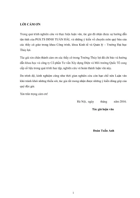 Luận văn thạc sĩ quản lý xây dựng phân tích đánh giá hiệu quả kinh tế của dự án đầu tư xây dựng công trình thủy điện đắk mi 1 xã đắk choong huyện đắk glei tỉnh kon tum