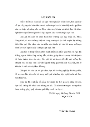 Luận văn thạc sĩ xây dựng công trình thủy nghiên cứu biện pháp tiêu năng sau đập vòm tràn nước ứng dụng cho công trình thủy điện nậm chiến sơn la