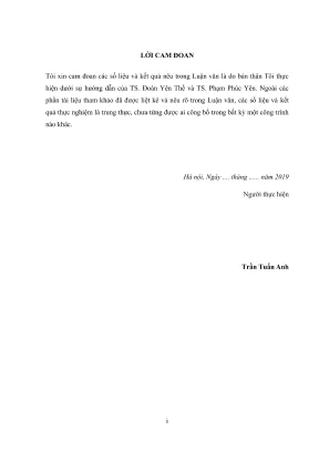 Luận văn thạc sĩ kỹ thuật nghiên cứu công nghệ chế tạo phụ hồi bánh công tác tuabin