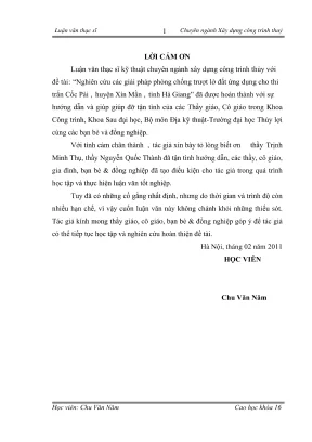 Luận văn thạc sĩ quản lý xây dựng nghiên cứu các giải pháp phòng chống trượt lở đất ứng dụng cho thị trấn cốc pài huyện xín mần tỉnh hà giang