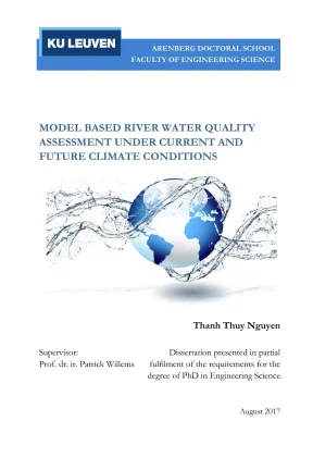 Luận văn thạc sĩ model based river water quality assessment under current and future climate conditions