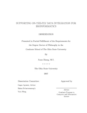 Luận án tiến sĩ supporting onthefly data integration for bioinformatics