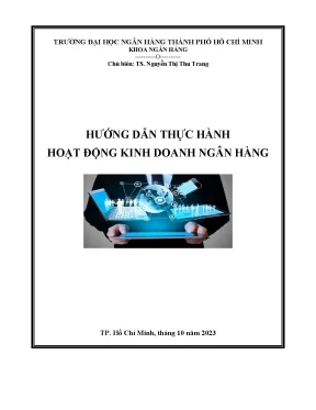 Hướng dẫn thực hành hoạt động kinh doanh ngân hàng