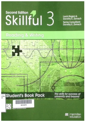 Skillful 3 reading writing students book louis rogers dorothy e zemach