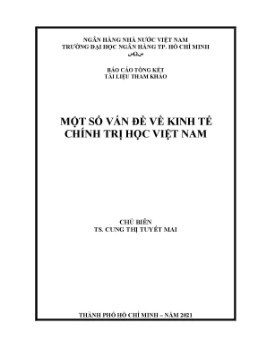 Báo cáo tổng kết tài liệu tham khảo một số vấn đề về kinh tế chính trị học việt nam