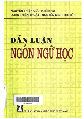 Dẫn luận ngôn ngữ học nguyễn thiện giáp đoàn thiện thuật nguyễn minh thuyết