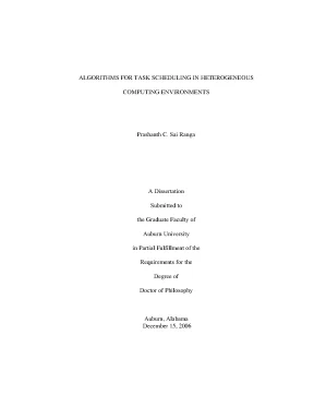 Luận án tiến sĩ algorithms for task scheduling in heterogeneous computing environments