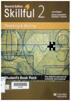 Skillful 2 reading writing students book louis rogers series consultant dorothy e zemach