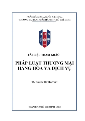 Tài liệu tham khảo pháp luật thương mại hàng hoá và dịch vụ