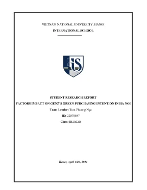 Báo cáo nghiên cứu khoa học factors impact on genzs green purchasing intention in ha noi
