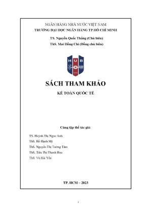 Sách tham khảo kế toán quốc tế