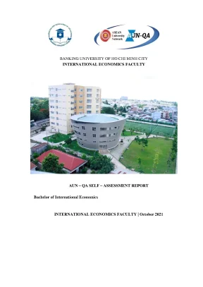 Aun qa selfassessment report of the bachelor of international economics