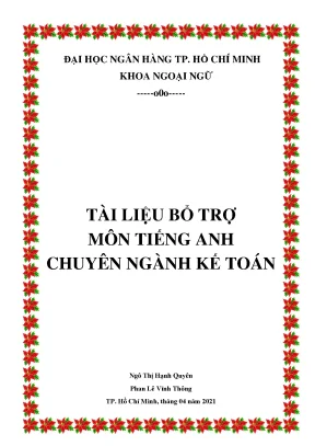 Tài liệu tham khảo tài liệu bổ trợ môn tiếng anh chuyên ngành kế toán ngô thị hạnh quyên phan lê vĩnh thông