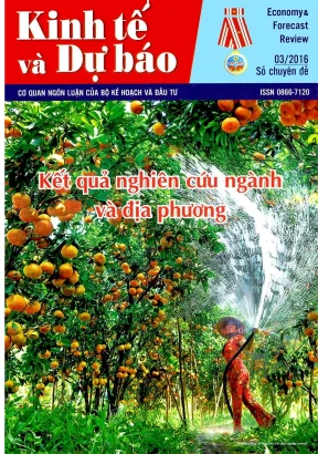 Kinh tế và dự báo so cd 032016 ban biên tập lê xuân đình và nh ng kh