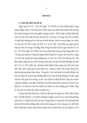 Luận văn triết lý nhân sinh trong ca dao tục ngữ thừa thiên huế