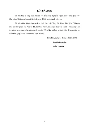 Luận văn thực trạng hiện nay và phương hướng đào tạc công nhân lành nghề cho các khu công nghiệp đồng nai đến năm 2010