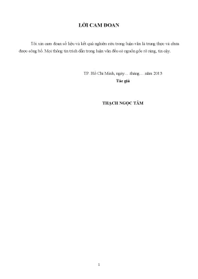 Luận văn đô thị hóa thành phố trà vinh thực trạng và định hướng