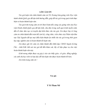 Luận văn đánh giá công chức các cơ quan chuyên môn thuộc ủy ban nhân dân huyện krông pắc tỉnh đắk lắk