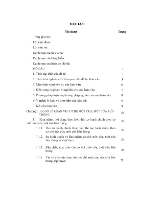 Luận văn thủ tục hành chính theo cơ chế một cửa một cửa liên thông tại ủy ban nhân dân huyện tỉnh cao bằng