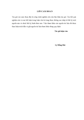 Luận văn giải pháp quản lý khai thác hiệu quả tài nguyên du lịch khu danh thắng nhất nhị tam thanh tỉnh lạng sơn