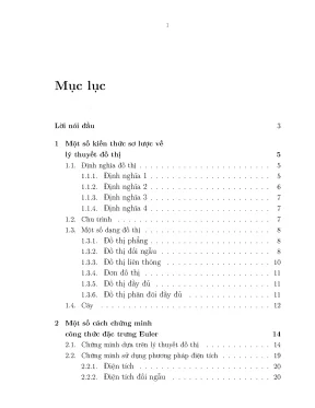 Luận văn đặc trưng euler và một số ứng dụng