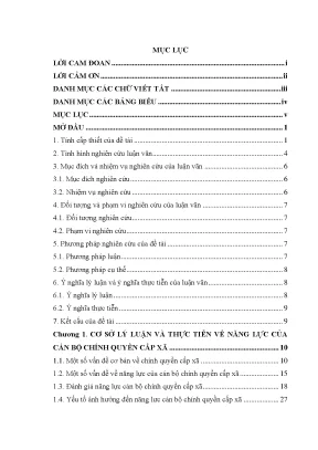 Luận văn năng lực của cán bộ chính quyền cấp xã trên địa bàn huyện cư jút tỉnh đắk nông