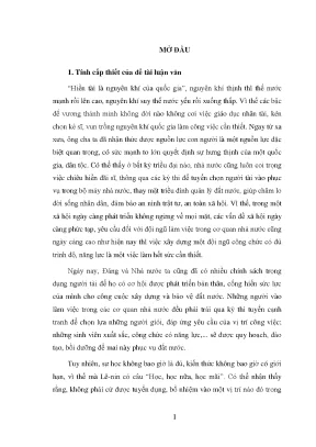 Luận văn quản lý nhà nước về bồi dưỡng công chức các cơ quan chuyên môn thuộc ủy ban nhân dân tỉnh đắk nông