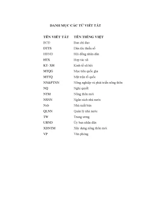 Luận văn quản lý nhà nước về xây dựng nông thôn mới ở huyện đak pơ tỉnh gia lai