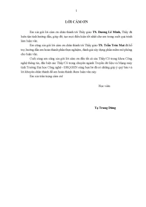 Luận văn xây dựng quy hoạch mạng 4g lte