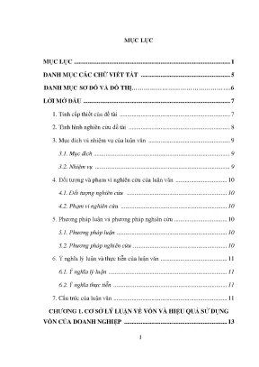 Luận văn hiệu quả sử dụng vốn kinh doanh tại tổng công ty cổ phần phân bón và hóa chất dầu khí