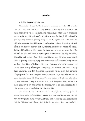 Luận văn giám sát của hội đồng nhân dân thành phố phan thiết tỉnh bình thuận